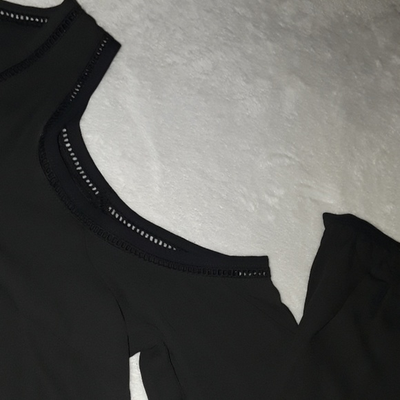 Ladies mossimo xxl  sheer top cold shoulder NWOT - Picture 8 of 8